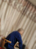 中年纯棉秋衣单件男士对襟开衫上衣加厚加肥加大码老人线衣棉毛衫 藏青色【单件上衣】 XXXL（建议体重：150-170斤） 晒单实拍图
