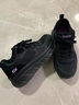 斯凯奇（Skechers）女鞋夏季复古休闲跑步鞋缓震厚底增高网面运动鞋117380 全黑色/BBK 36 实拍图