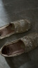 快乐玛丽（J&M）渔夫鞋女夏季镂空透气布鞋休闲懒人一脚蹬平底单鞋女 粉红色 39  晒单实拍图