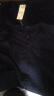 无印良品（MUJI）女式 灯芯绒 圆领 长袖连衣裙 长裙裙子 女装秋季 BC2IBA3A 深藏青色 M（160/84A） 晒单实拍图
