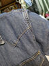 Levi's李维斯男士经典宽松蓝色牛仔衬衫时尚简约美式水洗情侣外套 中蓝色 XS 实拍图