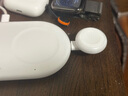 贝尔金（BELKIN）苹果无线充电器 Qi2认证磁吸无线快充 iPhone15W快充 兼容MsgSafe快速充电 面板式三合一 WIZ022白 实拍图