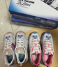 斯凯奇（Skechers）奶茶熊QQ豆乳秋季新款女鞋潮流复古老爹鞋舒适增高运动鞋 玫瑰红色/ROS 36 实拍图