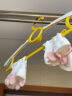 童泰（TONGTAI）婴儿袜子提花网眼中筒儿童宽口袜3双装TQD24131-DS白粉0-6月 实拍图