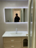 2024新款法式浴室柜田园奶油风智能现代浴室柜卫生间洗手盆柜组合 70cm 玻璃镜柜+抽拉龙头 40-140订做 晒单实拍图