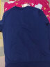 乔丹QIAODAN卫衣男外套春夏季长袖圆领套头衫针织上衣运动服 沉静蓝-330A-常规 L 实拍图