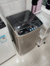 志高（CHIGO）全自动洗衣机 洗烘一体 大容量 智能波轮洗脱一体机 带风干 4.8公斤香槟金【蓝光洗护+智能风干+强动力电机】 实拍图