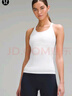 lululemon丨Ebb to Street 女士运动背心 LW1AX1S 白色 S /6 实拍图