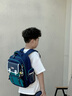 DR米其2025新款新款书包男小学生1-3-4-6年级男童女童男孩女孩儿童男生 宝蓝绿+笔盒+挂饰+防水手表 小号1-3年级 实拍图