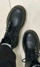 马丁（DR.MARTENS）1460 Smooth男款春季经典百搭光面皮黑色女马丁靴 黑色 45 实拍图