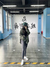 SIINSIIN【杨紫同款】鲨鱼裤女外穿2025新款春季加绒保暖瑜伽打底裤 【春秋款】冰川灰 M （95-105斤） 实拍图