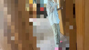 无印良品（MUJI）女式 汉麻水洗衬衫领长袖衬衫女士衬衣外套外衣 25年夏季女装上衣 米白色条纹 M （160/84A） 实拍图