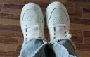 adidas ENTRAP休闲运动板鞋少年感复古篮球鞋女子阿迪达斯官方 白/浅蓝/浅橙色 38 晒单实拍图