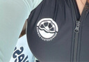 黛岱2025新款游泳衣女夏连体学生运动保守遮肚显瘦温泉潜水服时尚泳装 2301黑色 2XL (高160-175cm，120-135斤) 实拍图