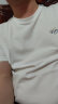 HLA海澜之家短袖T恤男冰爽棉撞色圆领凉感短袖男 实拍图