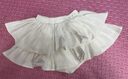 左西女童短裙夏装儿童裙子2026新款百褶半身裙蛋糕裙公主裙 白色 120 实拍图