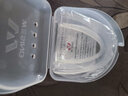 九日山护齿拳击牙套跆拳道儿童篮球运动散打护具足球橄榄球专业定型防护 透明（单层）【2盒】 实拍图
