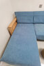 钟爱一生 沙发垫四季通用沙发罩套全包防滑沙发盖布雪尼尔组合沙发坐垫子 雪尼尔 莫言格子-湖蓝 110cm*240cm 实拍图