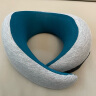 OSTRICHPILLOW GO西班牙鸵鸟枕旅行记忆棉U型飞机睡眠靠枕午睡枕头礼品礼物 绿灰色 实拍图