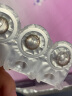 Envie进口美瞳梨花日抛10片大小直径隐形眼镜 果桃黑 0度 伪素颜 实拍图