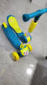 COOKSS 滑板车儿童玩具2-3-6-12岁可坐宝宝三轮滑滑车小孩童车踏板车 菲尼绿【悍马轮音乐灯光可折叠】 晒单实拍图