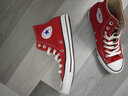 匡威（Converse）All Star夏季经典帆布男女高帮休闲运动鞋黑色1Z588 101013/红色 39.5 实拍图