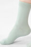 英氏纯棉儿童袜子男童女童袜子糖果色中筒袜中大童袜子混色XL 晒单实拍图