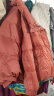 衣典零一（LEDIALYI）羽绒服女短款2023冬季女装新款高端时尚洋气中年小个子90鸭绒外套 桔色 L（建议115-130斤） 晒单实拍图