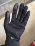 NIKE耐克骑行手套男冬季保暖手套防寒触屏飞盘手套跑步足球训练运动 黑色 DQ6071-010 L：适合大多数人使用 实拍图