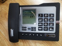 中诺（CHINO-E）G026电话机座机有线固定电话家用商务办公免提通话来电报号黑名单防骚扰 雅士黑 实拍图
