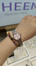 卡西欧（CASIO）手表女SHEEN商务石英学生考试日韩表送女友礼物SHE-4529CG-4A 实拍图