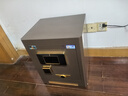 虎牌【臻选CSP国标认证 线下同款】保险柜（原3C认证）防火办公家用大型全钢隐形保险箱珠宝柜夹万 50高-盛凌Pro-咖色（留言可发黑色） 指纹款（指纹/密码/钥匙解锁） 实拍图