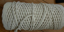 宝然棉绳棉线手工捆绑吊牌绳子粽子线绳螃蟹线绳挂毯编织线粗细棉线绳 4mm100米（推荐螃蟹绳） 实拍图