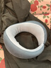 OSTRICHPILLOW鸵鸟U型枕旅行飞机枕办公室午休u形护脖枕头 U型护颈枕-静谧蓝 实拍图