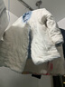 豆苗儿宝宝棉衣服纯棉花新生婴儿手工棉袄加厚保暖内胆幼儿内穿棉服儿童上衣秋冬季一周岁 蓝色狮子 90码推荐年龄1-2岁 实拍图
