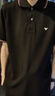 阿玛尼（ARMANI）ARMANI阿玛尼男装新款短袖POLO衫男士T恤棉质经典鹰标logo 黑色（8N1FB3） L （140-160斤）仅供参考 实拍图