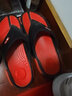 回力（Warrior）人字拖鞋男士沙滩鞋轻便舒适塑胶男鞋颗粒按摩拖鞋男 红色 42 实拍图