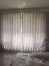 馨菲羽幻影纱窗帘纱帘透光不透人客厅阳台飘窗装饰白纱窗纱2025年新款纱 霜白色 宽1.0*高1.3挂钩促销一片装 实拍图