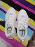 361°女鞋运动鞋女跑步鞋秋季新款女鞋皮面软底户外慢跑鞋子女休闲鞋 羽毛白/冰清-3 38 实拍图
