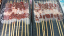 羊食光羊肉串新鲜羊肉户外烤肉空气炸锅半成品烧烤食材烤肉净重1300g 户外烧烤羊肉串100串【长签】 实拍图