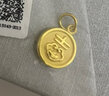 菜百首饰黄金吊坠 足金 3D生肖龙 吉祥龙牌圆形吊坠 本命年 计价 HJ（亿） 黄金吊坠/项坠（不含链） 约1.10g 实拍图