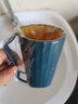 中麒 牙刷杯子洗漱漱口杯刷牙杯子北欧情侣家用牙桶套装牙缸杯牙刷杯 蓝黄（1个装） 实拍图