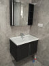 恒洁（HEGII）浴室柜 陶瓷一体盆卫生间洗脸洗手池盆柜组合洗漱台BK6170-080 实拍图
