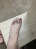 炙真银楼 990足银脚戒指女生韩版时尚简约开口可调节脚趾关节女士戒指环 足银脚戒 实拍图