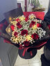 维纳斯鲜花速递红玫瑰花束母亲节520情人生日礼物全国同城配送女友老婆 一生挚爱-11朵红玫瑰满天星花束 实拍图