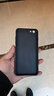 墨迪适用苹果6splus手机壳iPhone6/6s直边液态硅胶保护套6p全包防摔简约纯色磨砂硅胶软壳 苹果6p/6splus【经典黑】磨砂手感 实拍图