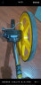 得力（deli）轮式测距仪双折叠机械测距轮尺手推式滚尺测量工具318mm大轮 实拍图