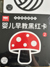 奕思瑞婴儿黑白卡新生儿0-3月宝宝早教玩具视觉激发大卡片彩色追视闪卡 （黑白+黑红）大卡【96种图案】 实拍图