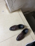 海澜之家HLA皮鞋男士商务休闲系带正装德比鞋子男HAAPXM2DBH171 棕色39 实拍图