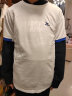 美津浓（MIZUNO）儿童运动T恤纯棉上衣服圆领吸汗2024夏季新款童装短袖男中大童 白色 165cm（100-115斤） 晒单实拍图